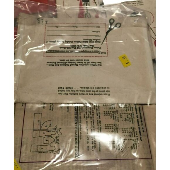 VTG SEWING PATTERNS 1969 SIZE 12 MARIAN MARTIN LOT OF 5 UNUSED UNCUT - Picture 3 of 5